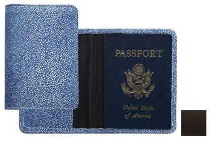 Raika TN 115 BROWN Passport Cover - Brown 