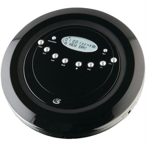 GPX PC332B Portable CD Player with FM Radio