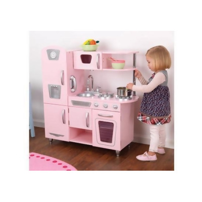 Kid Kraft 53179 Vintage Kitchen Pink From Unbeatable At Com