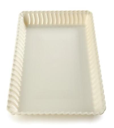 Fineline Settings 293-CL Flairware 9 in. x 13 in. Clear Serving Tray 