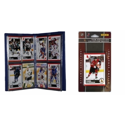 C & I Collectables 2010SENATORSTS NHL Ottawa Senators Licensed 2010 Score Team Set and Storage Album 