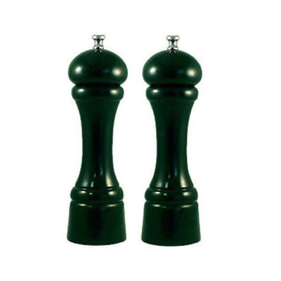 Chef Specialties 08802 8 in. Forest Green Pepper Mill and Salt Mill Set 
