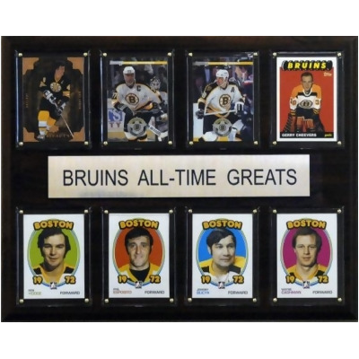 C & I Collectables 1215ATGBRU NHL Boston Bruins All-Time Greats Plaque 
