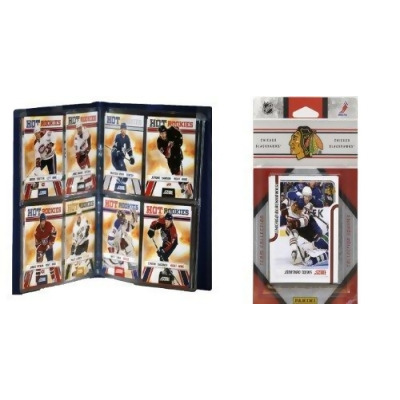 C & I Collectables 2011BHAWKSTS NHL Chicago Blackhawks Licensed 2011 Score Team Set and Storage Album 