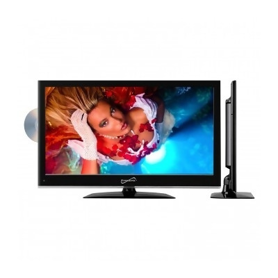 Supersonic SC-2212 22 in. Widescreen LED HDTV with Built-in DVD Player 