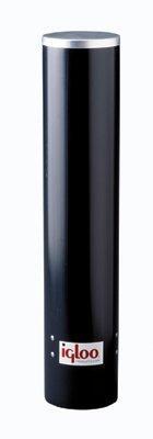 Igloo 385-8242 4-4.5Oz. Cup Dispenser Black Plastic 