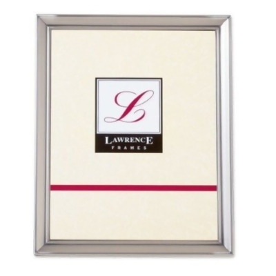 Lawrence Frames 609080 Lawrence Frames Brushed Pewter 8x10 Metal Picture Frame 