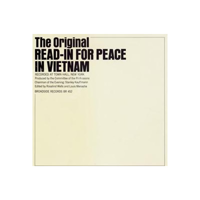 Smithsonian Folkways FW-09752-CCD The Original Read-In for Peace in Vietnam 