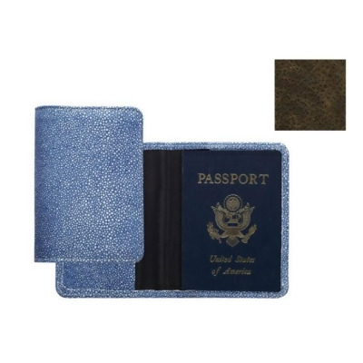 Raika VI 115 BROWN Passport Cover - Brown 