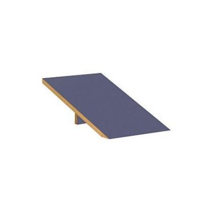 Salsbury Industries 33351BLU Sloping Hood with 1 Wide - Blue 