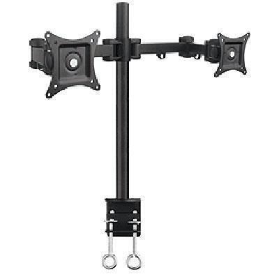 Siig CE-MT0Q11-S1 Articulating Dual Monitor Desk Mount - Mounting Kit for LCD Display 