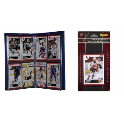 C & I Collectables 2010FLAMESTS NHL Calgary Flames Licensed 2010 Score Team Set and Storage Album 