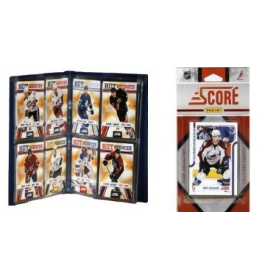 C & I Collectables 2011AVSTS NHL Colorado Avalanche Licensed 2011 Score Team Set and Storage Album 
