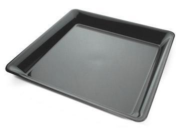 Fineline Settings 3516-CL Platter Pleasers 16 in. x 16 in. Clear Tray 