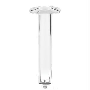 Lee s 0 Degree Stainless Steel Swivel Base Flush Mount Rod Holder - Extra Long Tube - All
