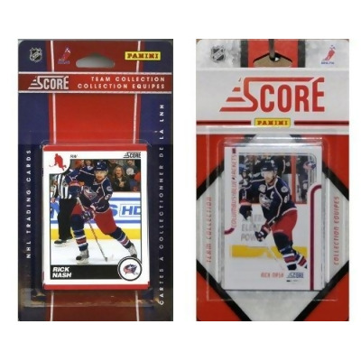 C & I Collectables JACKE2TS2TS NHL Columbus Blue Jackets Licensed Score 2 Team Sets 