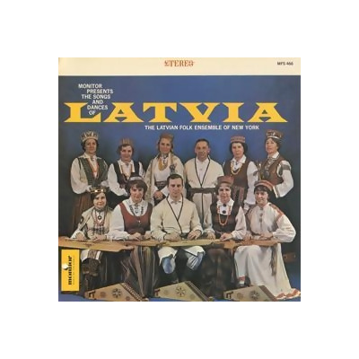 Smithsonian Folkways MON-00466-CCD Latvian Folk Ensemble of New York- Vol. 1 