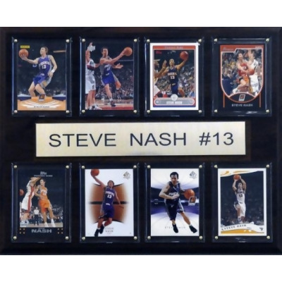 C & I Collectables 1215NASH8C NBA Steve Nash Phoenix Suns 8 Card Plaque 