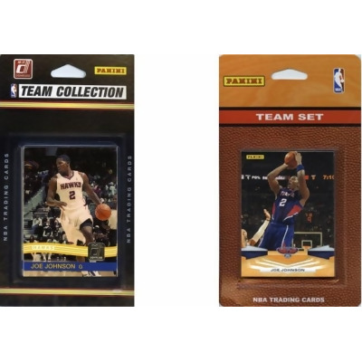 C & I Collectables HAWKS2TS NBA Atlanta Hawks 2 Different Licensed Trading Card Team Sets 