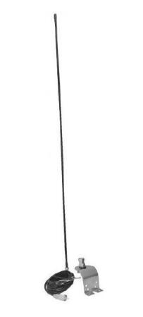 Accessories unlimited AU420-B 4 ft. Underhood CB Antenna Kit - Black