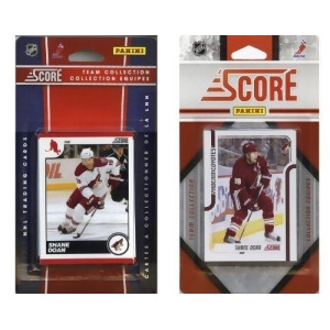 C & I Collectables COYOTES2TS NHL Phoenix Coyotes Licensed Score 2 Team Sets