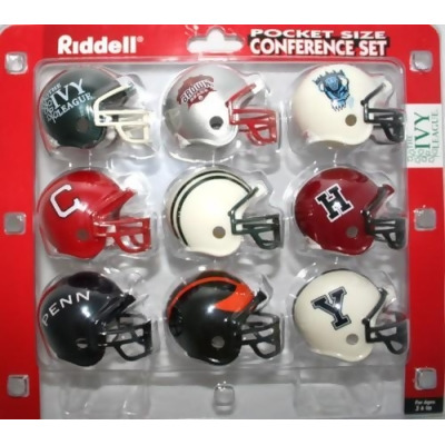 Riddell NFL Pocket Pro Original 2-Bar Throwback Helmet Set (DOES NOT  INCLUDE A DISPLAY CASE)