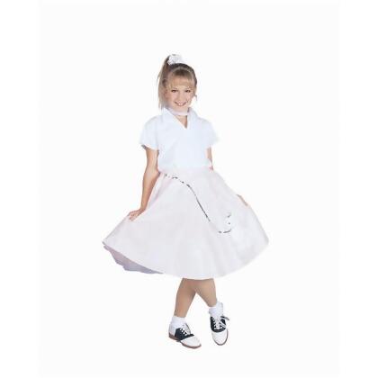 RG Costumes 91138-V-S Purple Poodle Skirt With Shirt Costume - Size Child-Small