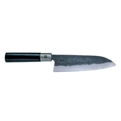 Chroma B03 Haiku Kurouchi 6.75 in. Santoku Knife 