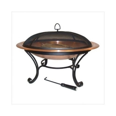 Asia Directad114 40 In Copper Fire Pit Set From Unbeatablesale At