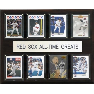 C & I Collectables 1215ATGRSOX MLB Boston Red Sox All-Time Greats Plaque 