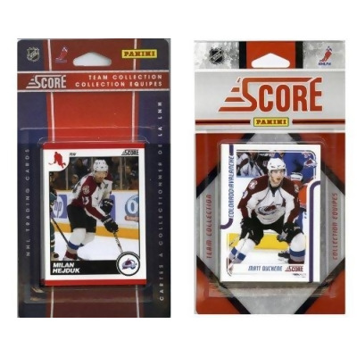 C & I Collectables AVS2TS NHL Colorado Avalanche Licensed Score 2 Team Sets 