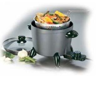 National Presto Industries 06003 Professional Options Multi-Cooker-Steamer