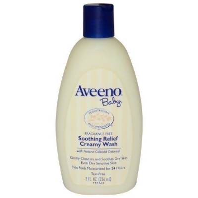 aveeno soothing relief creamy wash