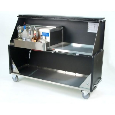 LaCrosse Cooler PB5-24IB-BK Stow Away Portable Bar 
