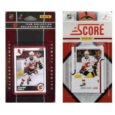 C & I Collectables FLAMES2TS NHL Calgary Flames Licensed Score 2 Team Sets 