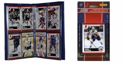 C & I Collectables 2010NYITS NHL New York Islanders Licensed 2010 Score Team Set and Storage Album 