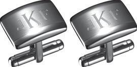 Visol VCUFF709 Fidel Stainless Steel Cufflinks 
