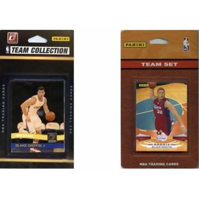 C & I Collectables CLIPPERS2TS NBA Los Angeles Clippers 2 Different Licensed Trading Card Team Sets 