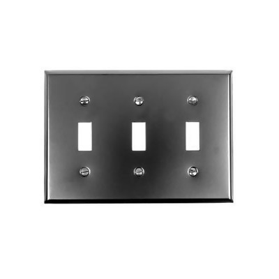 Acorn AW3BP 0313 3-Toggle Switch Plate 