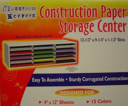 Pacon Corporation Pac01310 Construction Paper Storage