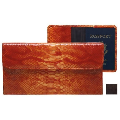 Raika RO 174 MOCHA Travel Pouch with Passport Cover - Mocha 