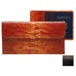 Raika SF 174 BLK Travel Pouch W- Passport Cover - Black