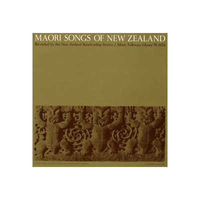 Smithsonian Folkways FW-04433-CCD Maori Songs of New Zealand 