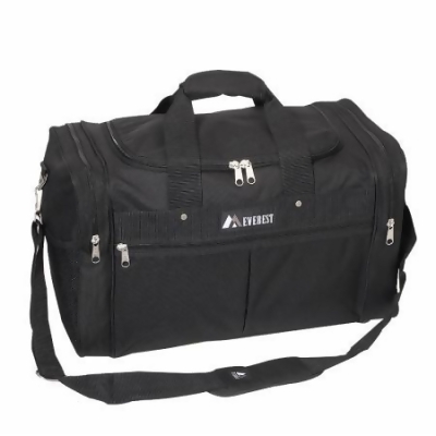 Everest 1015L-BK 21 in. 600 Denier Polyester Travel Gear Duffel Bag 