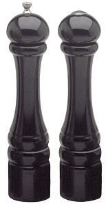 Chef Specialties 10502 10 Inch - 26cm ImperialEbony Pepper Mill Salt Mill Set 