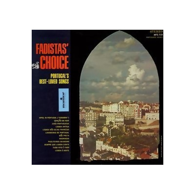 Smithsonian Folkways MON-00719-CCD Fadistas Choice- Portugals Best-Loved Songs 