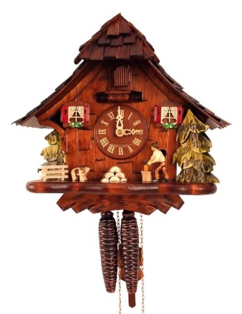 Alexander Taron 492 Engstler Weight-driven Cuckoo Clock - Full Size 