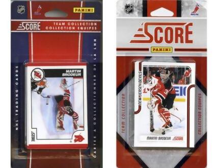 C & I Collectables DEVILS2TS NHL New Jersey Devils Licensed Score 2 Team Sets 