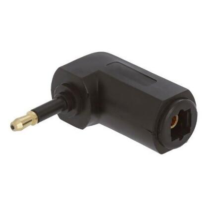 Cmple 261-N Optical Toslink Jack to Mini Plug Angled Adapter
