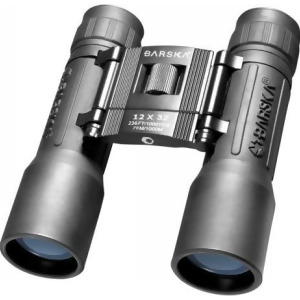 Barska Optics - Binoculars Ab10113 12x32 Lucid View- Black- Compact- Blue Lens- Clam - All